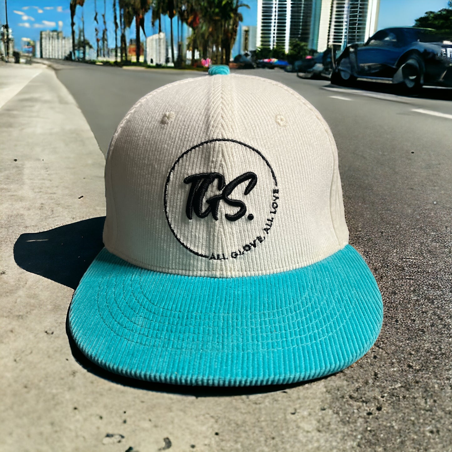 Throwback Fish Corduroy Snapback