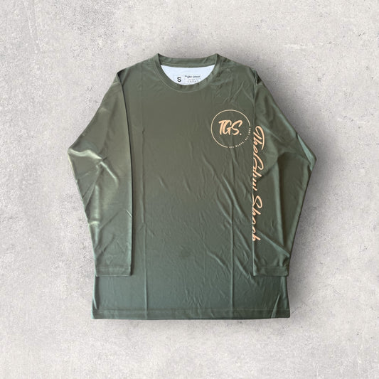 Army Green | Dri-Fit Long Sleeve